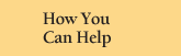 How You Can Help